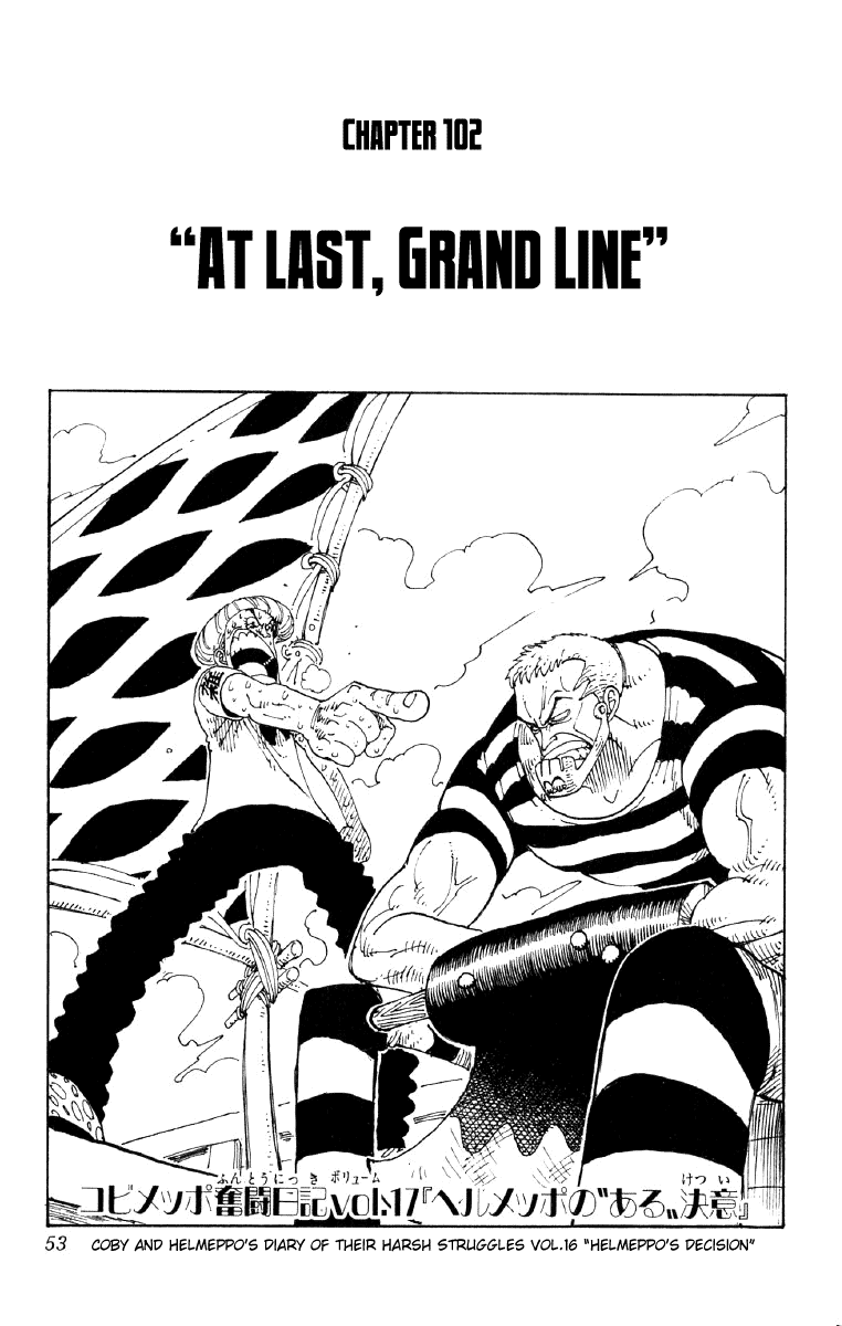 One Piece, Chapter 102 image 01